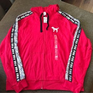 Pink Victoria Secret jacket